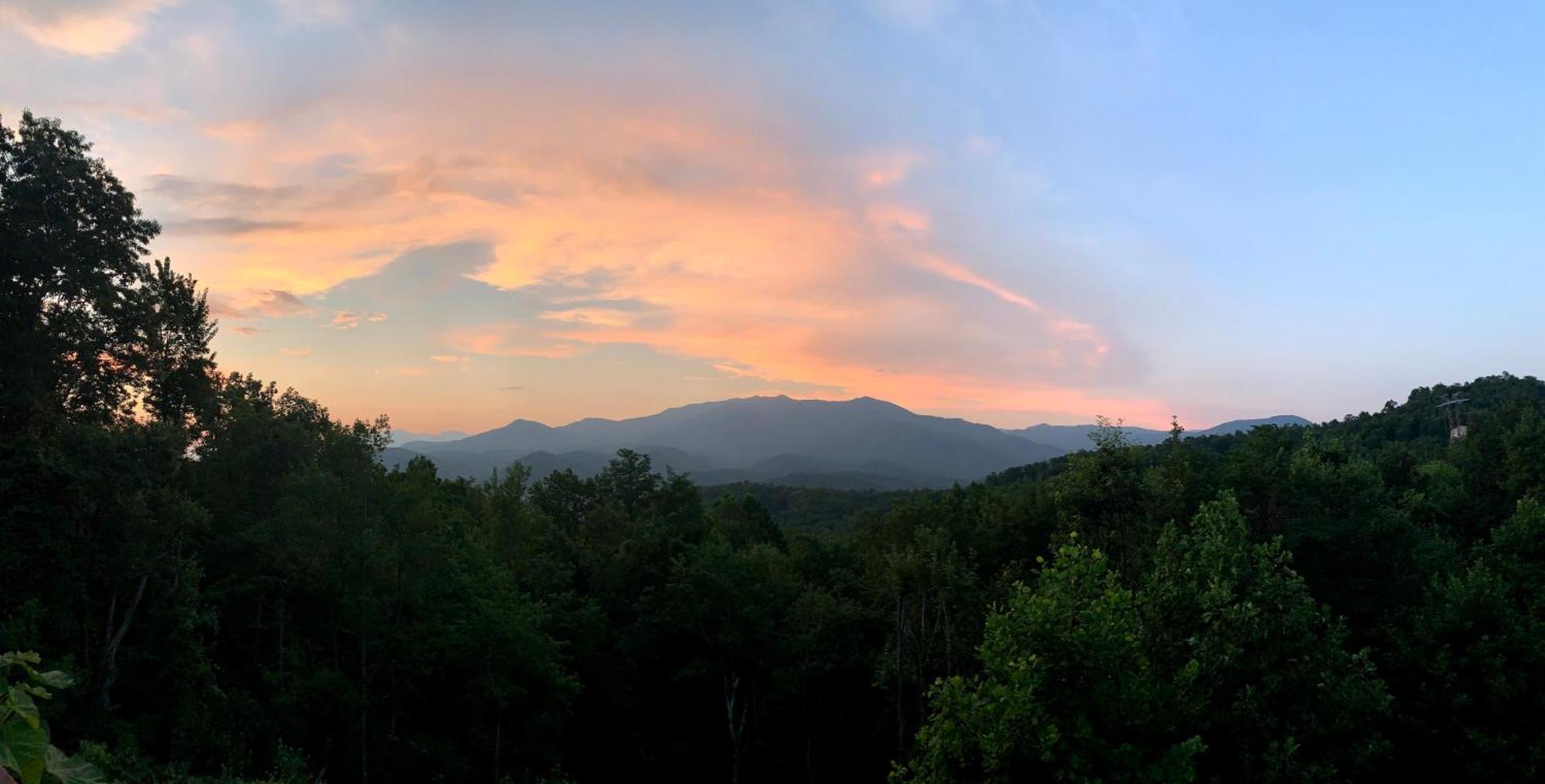 Heavenly View - Bear Themed Cabin, Hottub, Dog-Friendly, Near 개틀린버그 외부 사진
